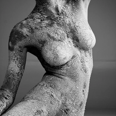 Mud sculptures